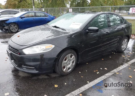 2013 Dodge Dart Aero из США, поврежденный, VIN 1C3CDFAH2DD316205